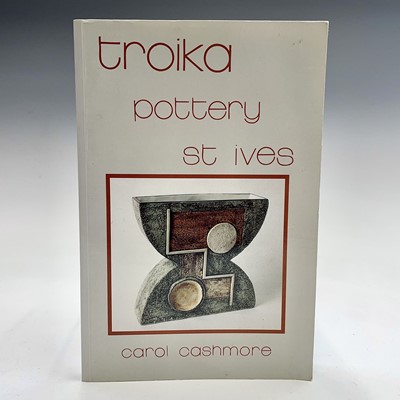 Lot 1259 - CAROL CASHMORE. 'Troika Pottery, St Ives'...