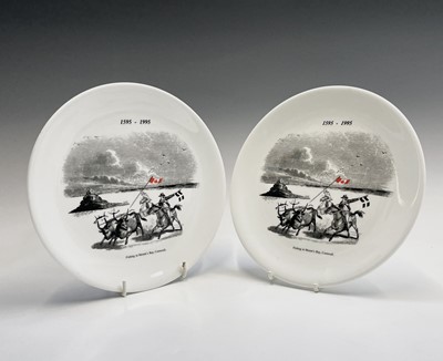 Lot 99 - Matthew LANYON (1951) Two plates and a...