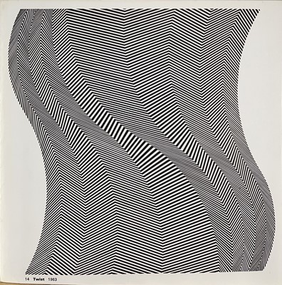 Lot 1132 - Bridget RILEY (1931) Fold-out lithograph...