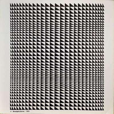 Lot 1132 - Bridget RILEY (1931) Fold-out lithograph...