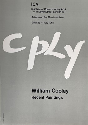 Lot 1071 - William Nelson COPLEY (1919-1996) Exhibition...