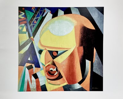 Lot 1214 - After Enrico PRAMPOLINI (1894-1956) Portrait...