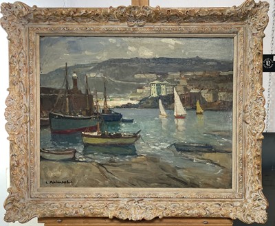 Lot 186 - Leonard RICHMOND (1889-1965) St Ives Harbour...