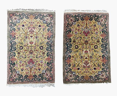 Lot 1214 - A pair of Tabriz rugs, North West Persia, mid...