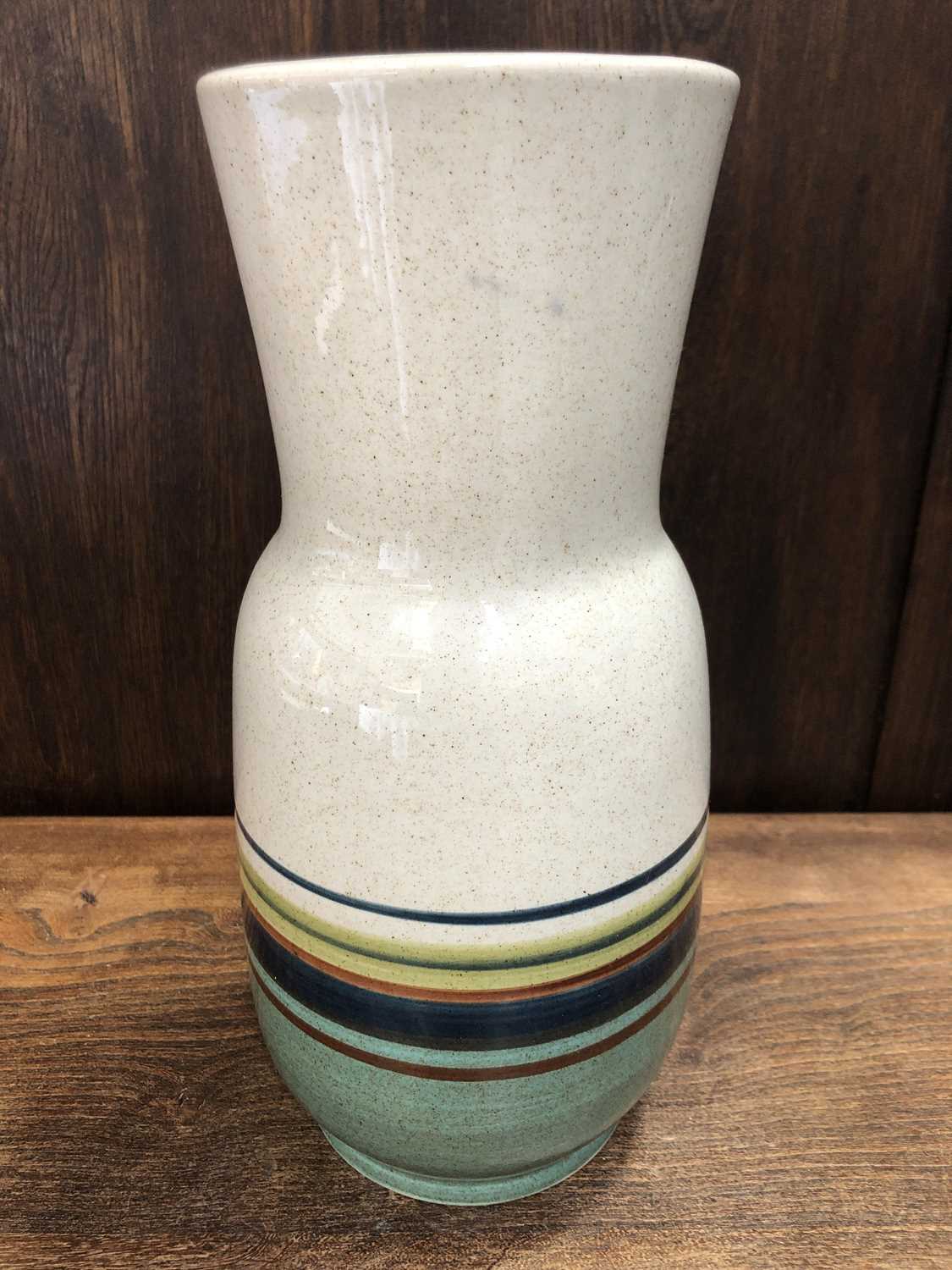 Lot 21 - A Lapid Israel pottery vase, height 30cm.
