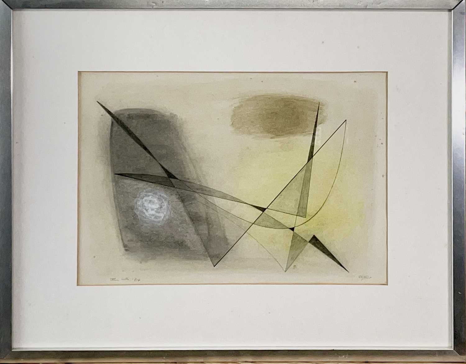 Lot 16 - John WELLS (1907-2000) Untitled, 86/8D Mixed