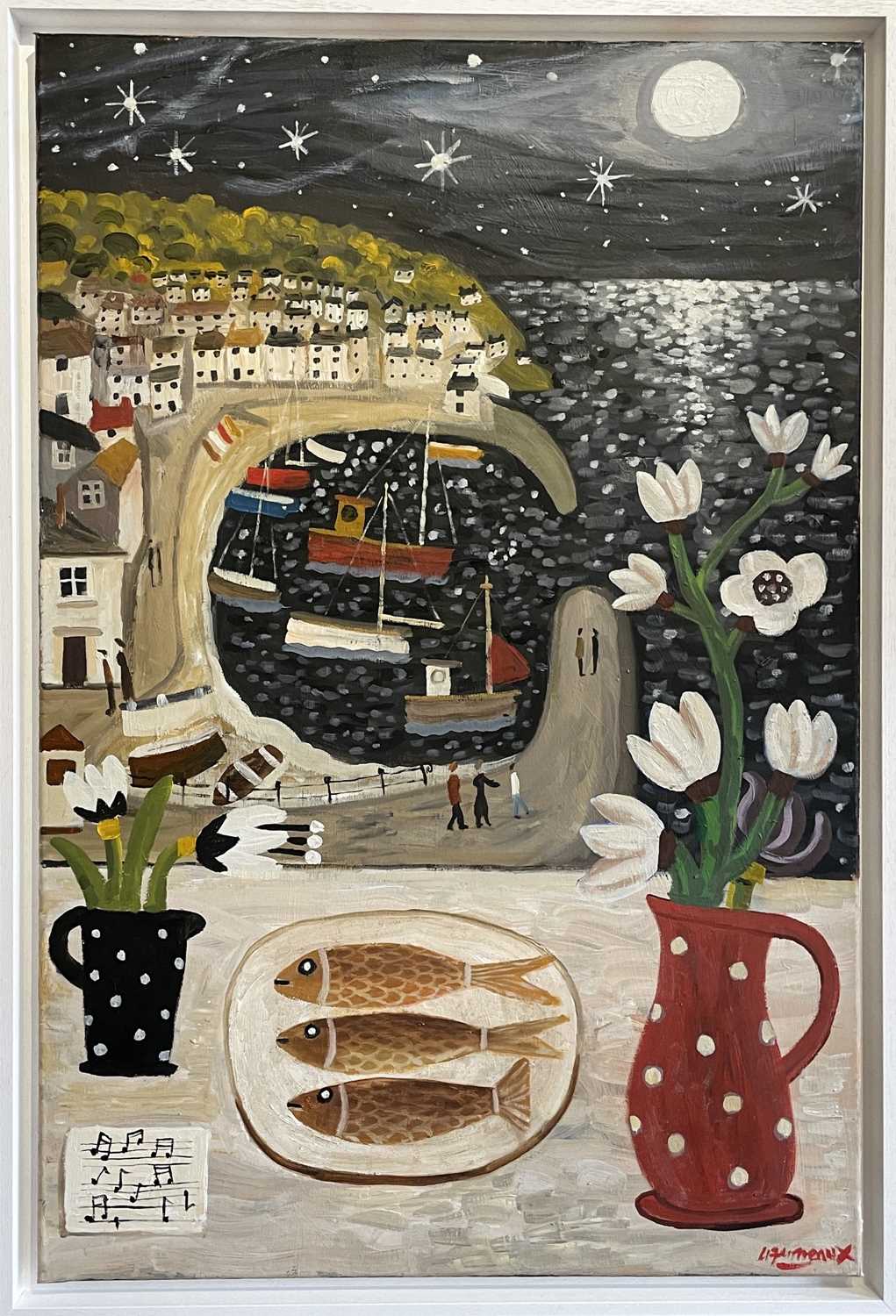 Lot 249 - Alan FURNEAUX (1953) Mousehole Nocturne