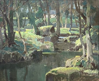 Lot 242 - Stanley Horace GARDINER (1887-1952) Woodland...