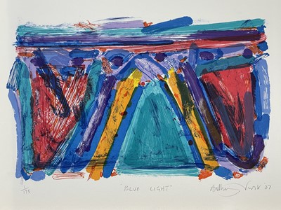 Lot 264 - Anthony FROST (1951) Blue Light Lithograph...
