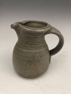 Lot 45 - A studio pottery vase, impressed marks, height...