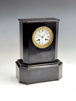 Lot 2911 - A late 19th century French mantel clock in...