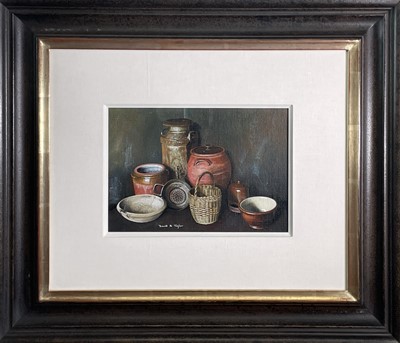 Lot 1156 - David B TAYLOR Still lives A pair Acrylic Each...