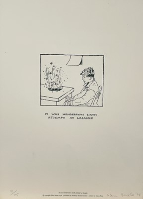 Lot 1057 - Glen BAXTER (1944) Six lithographs Each signed,...