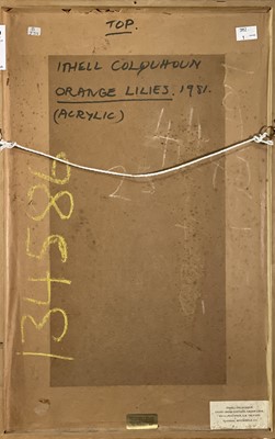 Lot 49 - Ithell COLQUHOUN (1906-1988) Orange Lilies...