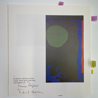 Lot 1262 - 'Paintings by Patrick Heron 1965-1977' Signed...