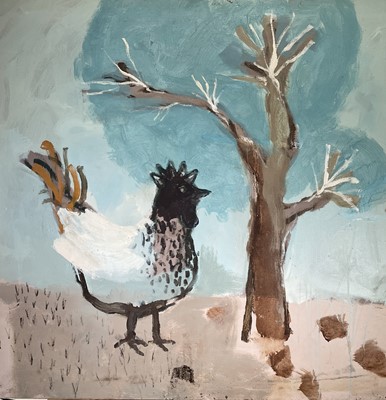 Lot 171 - David PEARCE (1963) The Chicken and the Tree...