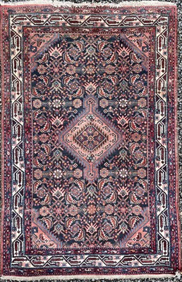 Lot 1206 - A Hamadan rug, North West Persia, circa 1920,...