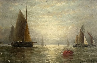 Lot 1114 - William Adolphus KNELL (1805-1875) Shipping -...