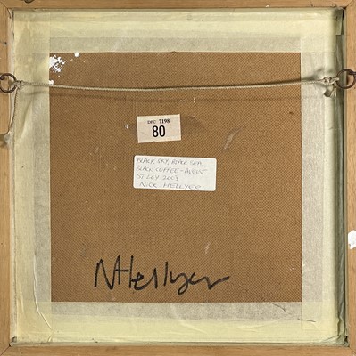 Lot 306 - Nick HELLYER Black Sky, Black Sea, Black...