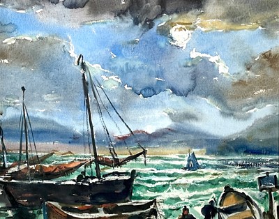 Lot 1139 - Lyons WILSON (1892-1981) Tobermory Nocturn...