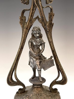 Lot 95 - A Victorian centrepiece epergne, with silver...