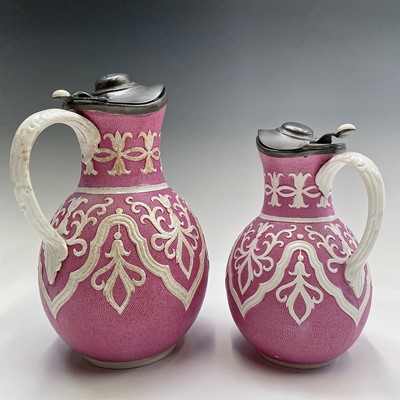 Lot 938 - Two 19th century William Brownfield & Sons...