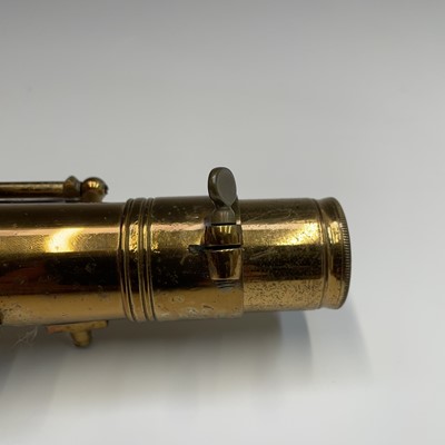 Lot 458 - A gilt lacquered tenor saxophone, by C.G.Conn,...