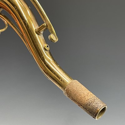 Lot 458 - A gilt lacquered tenor saxophone, by C.G.Conn,...