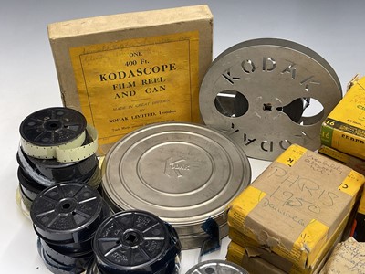 Lot 232 - A quantity of 16mm Kodak and other cine reels,...