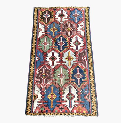 Lot 1217 - A Kuba kelim, South Caucasus, circa 1900, 320...