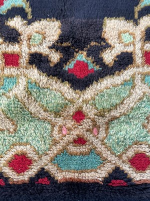 Lot 1219 - An Art Deco rug, circa 1930, possibly Balkan...