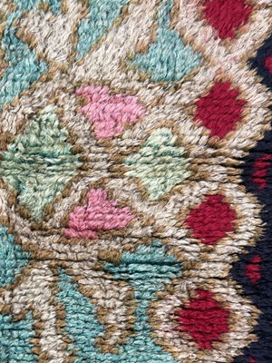 Lot 1219 - An Art Deco rug, circa 1930, possibly Balkan...