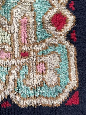 Lot 1219 - An Art Deco rug, circa 1930, possibly Balkan...