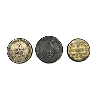 Lot 136 - Great Britain Georgian Era Coin Weights x 2....
