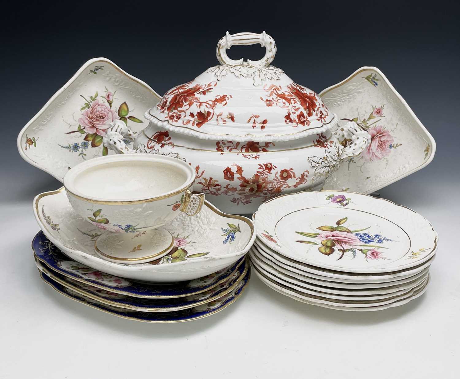 Lot 1049 - An early Victorian Staffordshire part