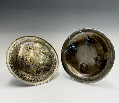 Lot 1029 - A pair of Indo-Persian shields, 19th century,...