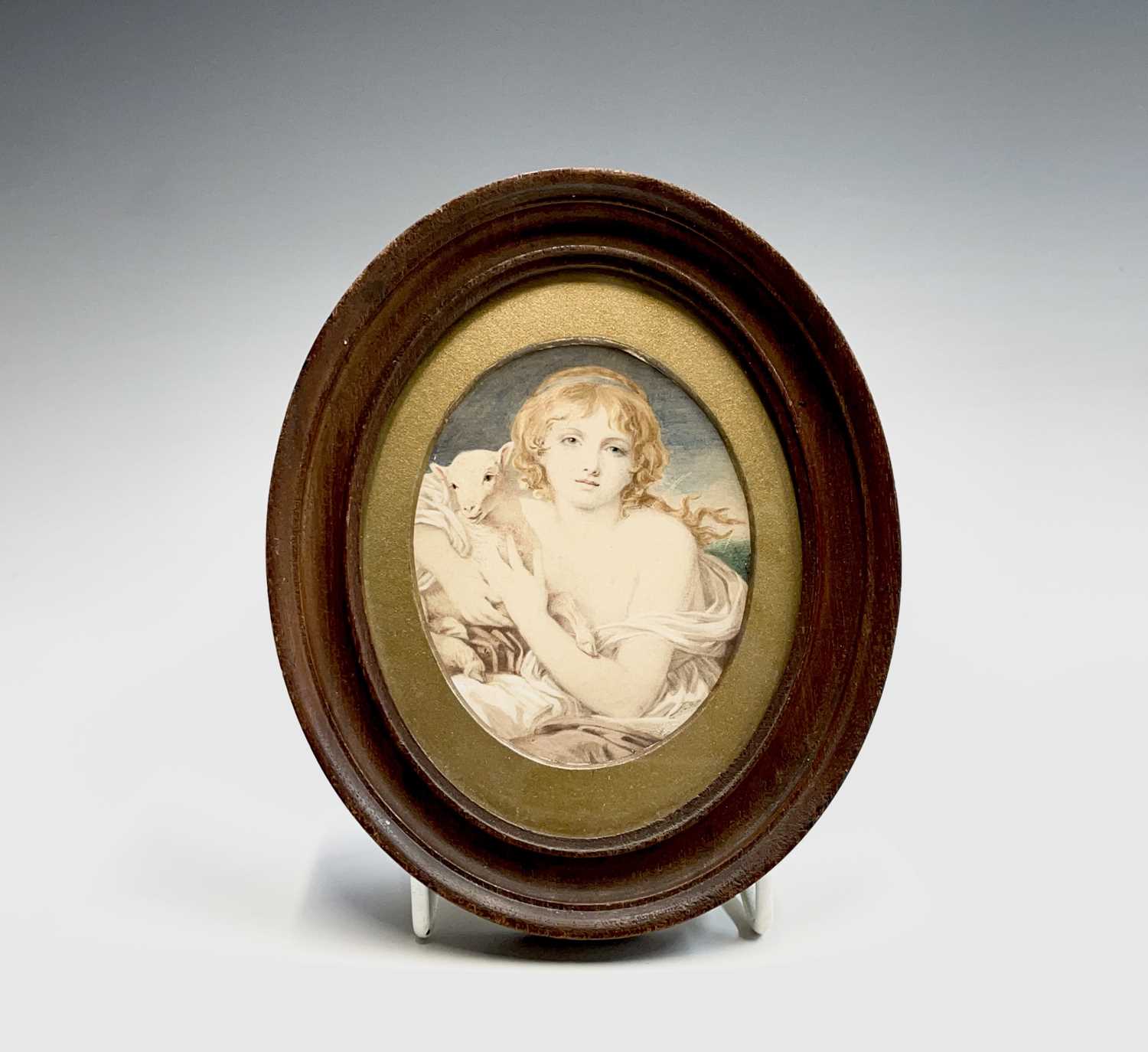 Lot 1436 - After Jean-Baptiste Greuze Half length...