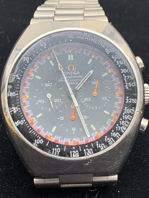 Lot 9 - An Omega Speedmaster gentleman's wristwatch...