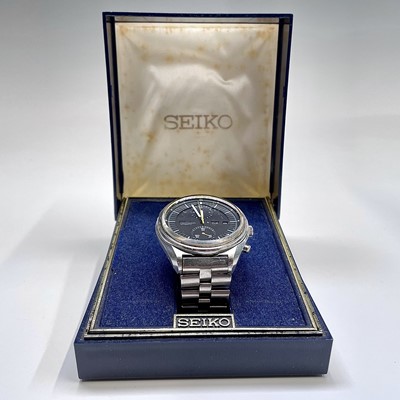 Lot 16 - A Seiko Chronograph Automatic Jumbo wristwatch...