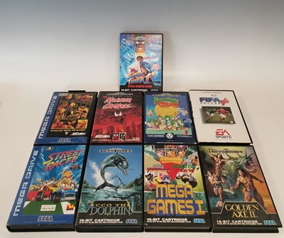 Lot 35 - Nine Sega Mega Drive games.