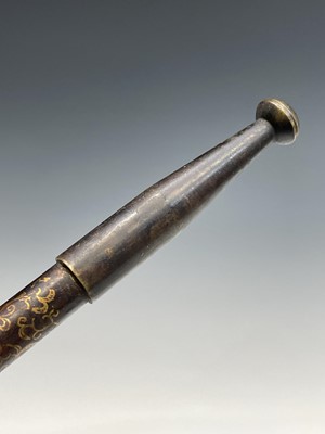 Lot 242 - A Chinese opium pipe, late 19th/early 20th...