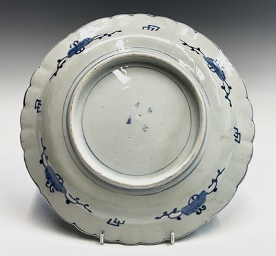 Lot 249 - A Japanese blue and white bowl, Meiji Period,...