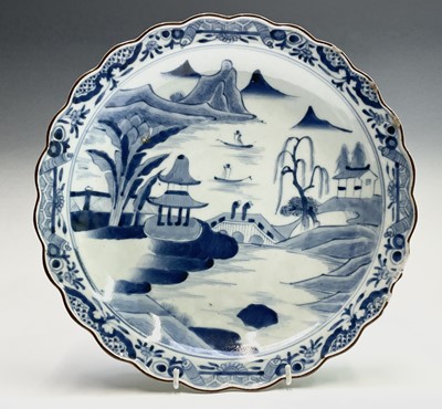 Lot 249 - A Japanese blue and white bowl, Meiji Period,...