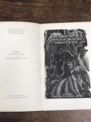 Lot 11 - D.H.LAWRENCE, Pansies Poems 1929, BERNARD SHAW,...