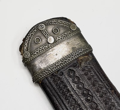 Lot 216 - A Hadendoa hook knife from Sudan, with fluted...