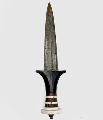 Lot 216 - A Hadendoa hook knife from Sudan, with fluted...