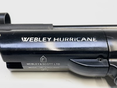 Lot 218 - A Webley and Scott Hurricane .22 calibre air...