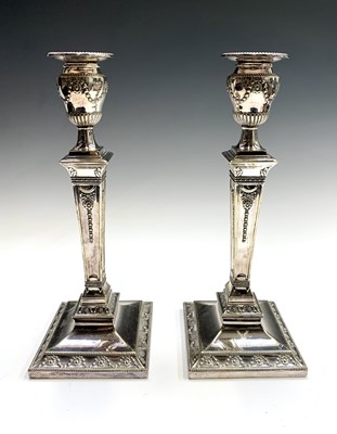 Lot 284 - A pair of crested epns Adam's style...