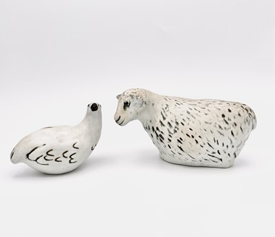 Lot 852 - Henrik ALLERT (Swedish, b. 1937) Two pottery...