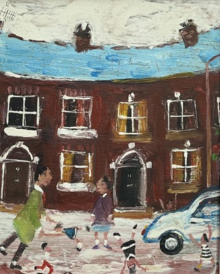 Lot 119 - Simeon STAFFORD (1956) My House Oil on board...